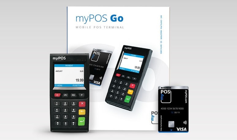 myPOS Go Paketinhalt myPOS Go Paketinhalt