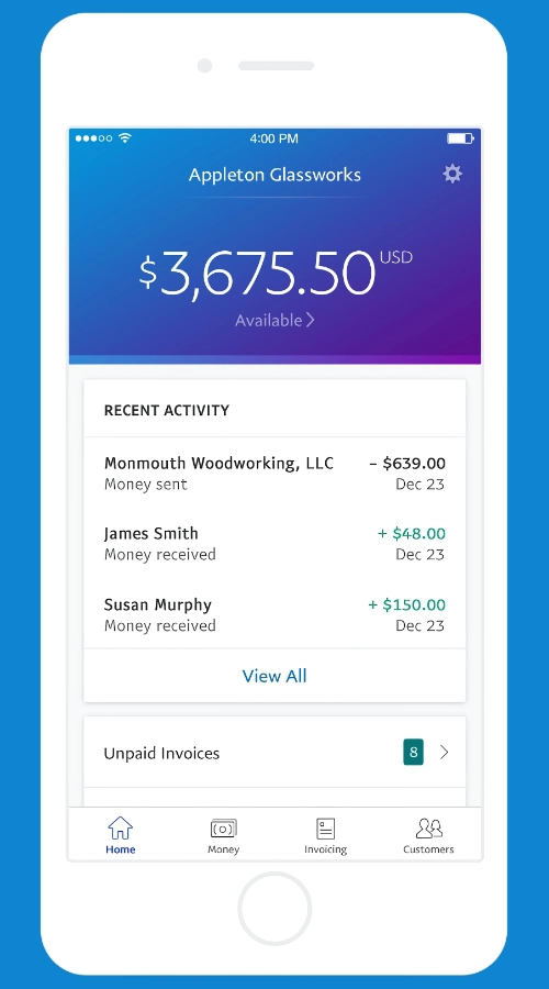 PayPal Business-App