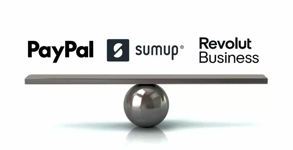 PayPal vs SumUp vs Revolut