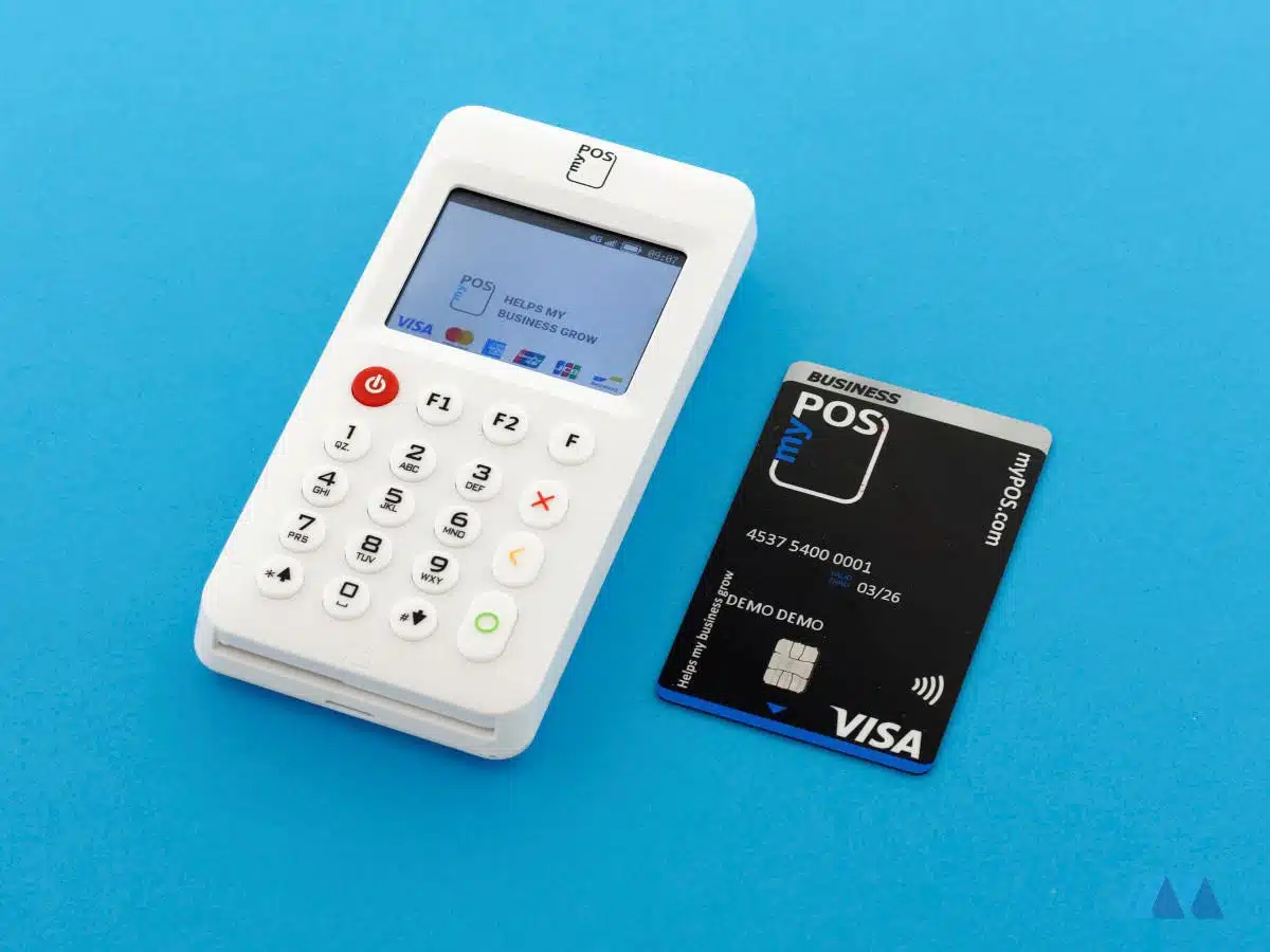 myPOS Go 2 mit unserer myPOS-Karte