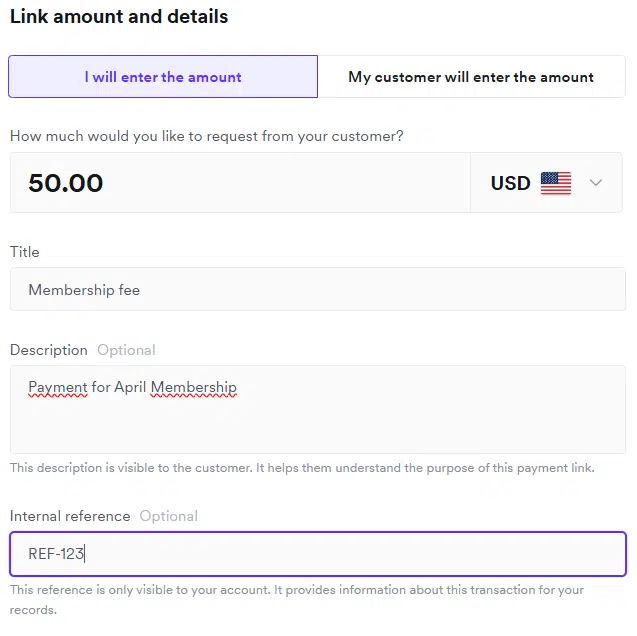 Airwallex Zahlungslink